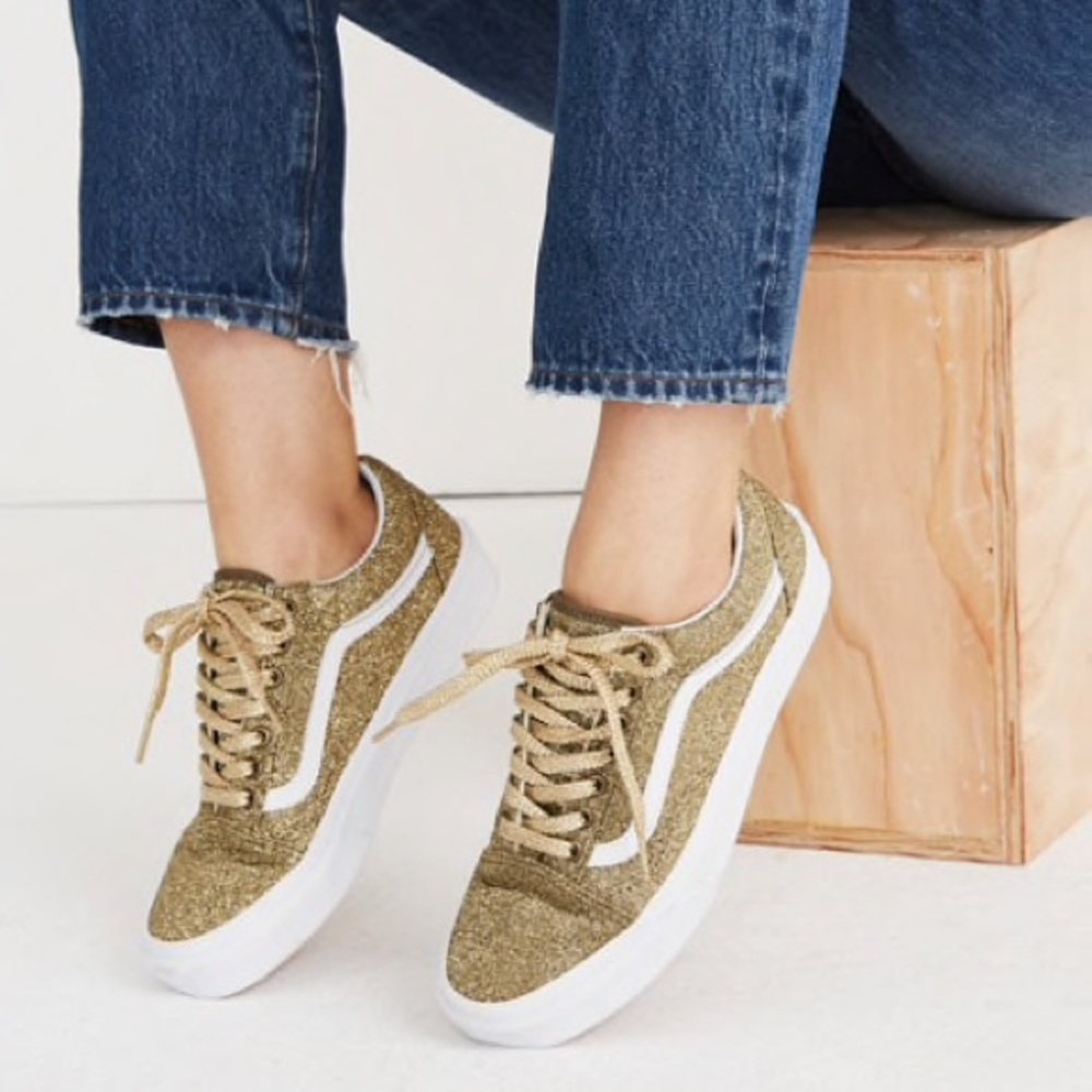 Madewell Vans Gold